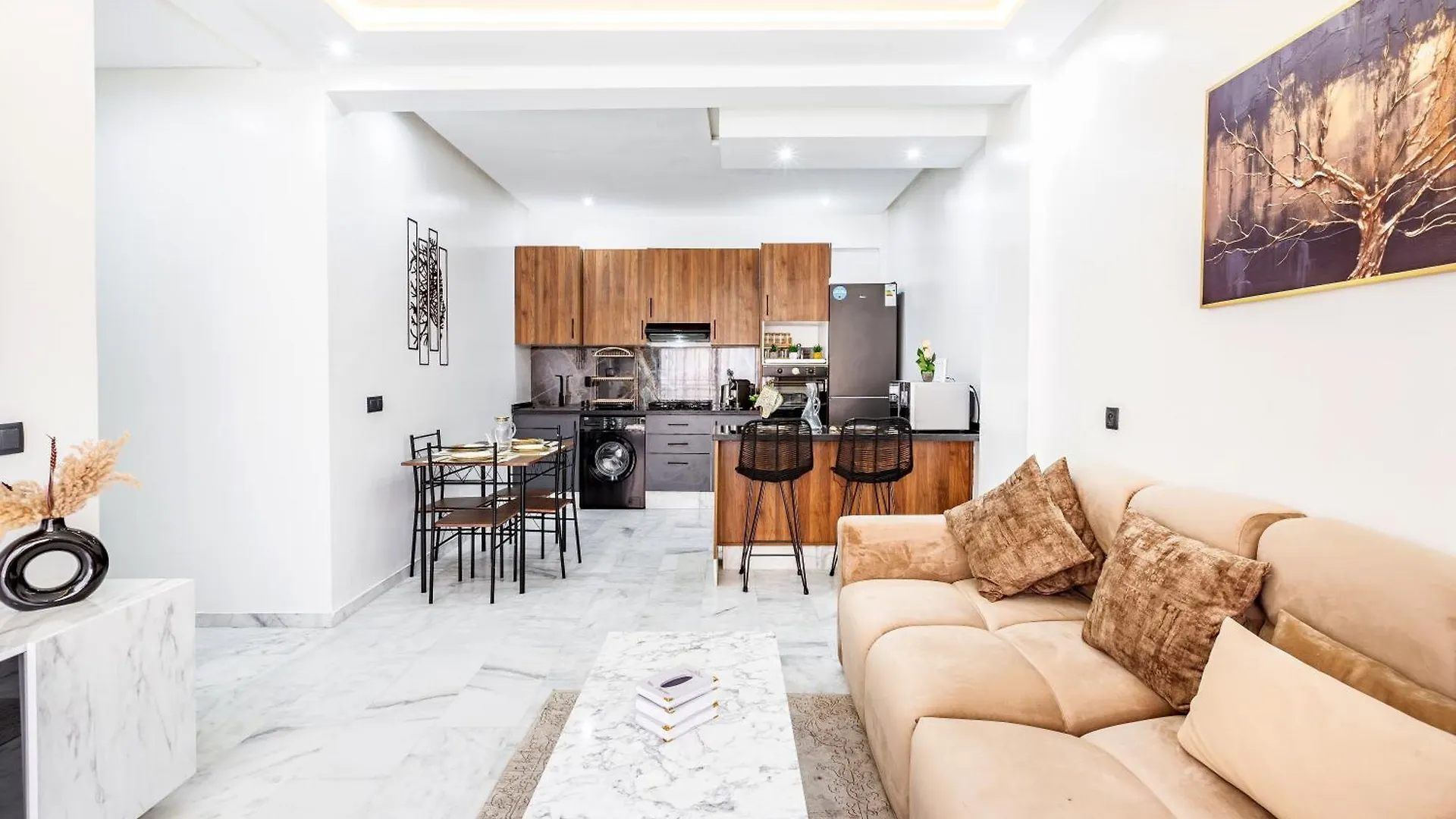 Appartement Cocoon In Gueliz, Netflix, Iptv à Marrakesh Maroc