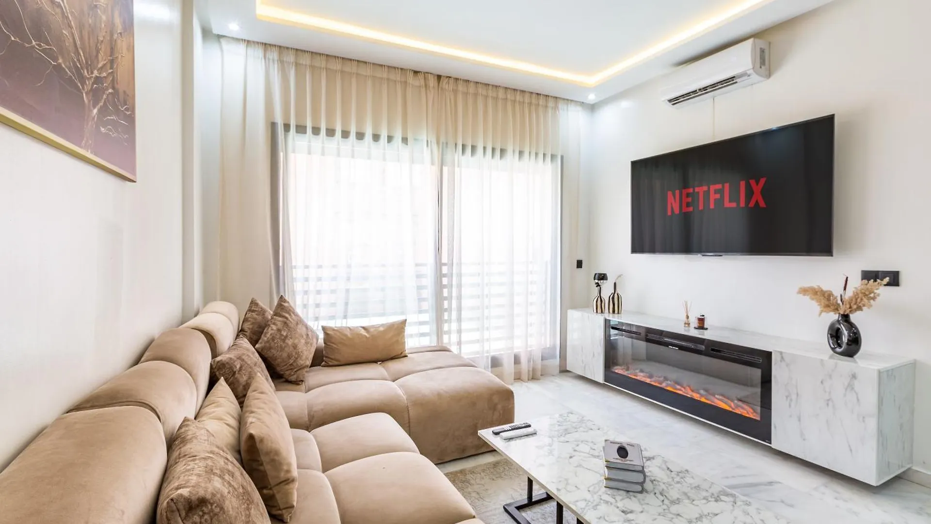شقة Cocoon In Gueliz, Netflix, Iptv مراكش